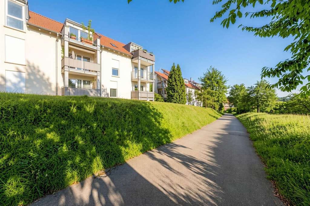 Immobilie in Aach - Freiwerdende 3,5-Zimmer-Erdgeschosswohnung mit Balkon und Carport in Ortsrandlage von Aach - Bild 3