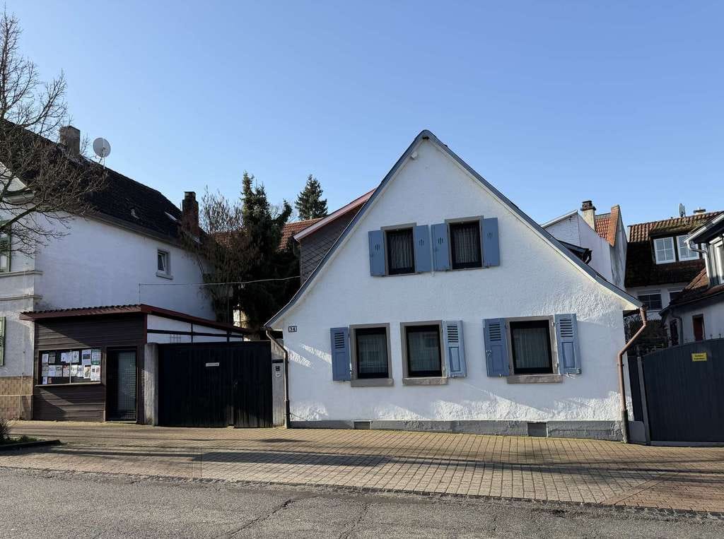 Immobilie in Roßdorf - Historisches Anwesen in Ortskernlage mit Fachwerkhaus, großer Scheune und schönem Westgarten - Bild 4