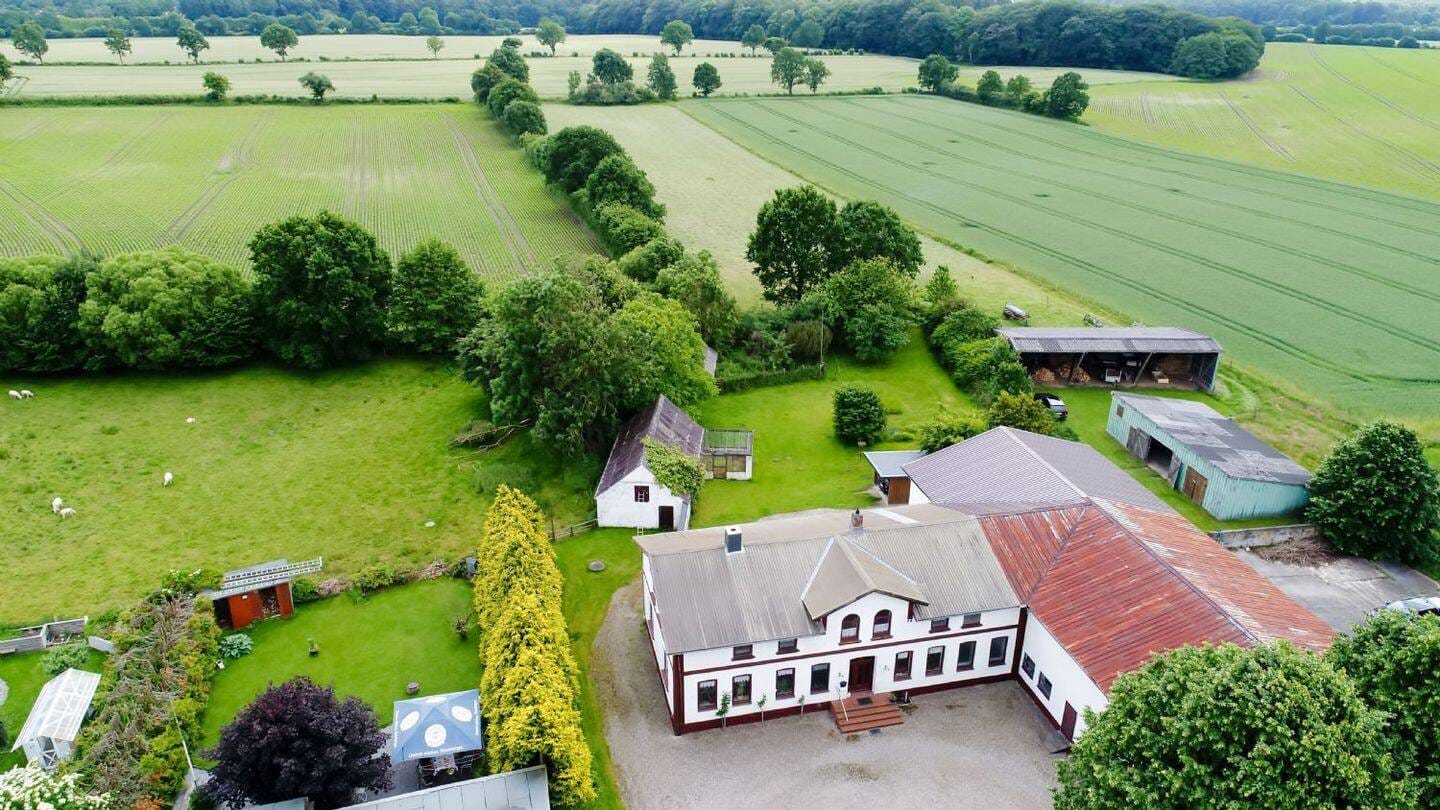 Immobilie in Sieverstedt - Resthof mit über 2 ha Land, Stall, Maschinenhalle und div. Nebengelassen zwischen Flensburg und Schleswig - Bild 1