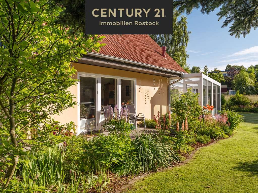 Immobilie in Pölchow - Wohnidyll mit Wintergarten, Kamin und Ferienhaus - Bild 0