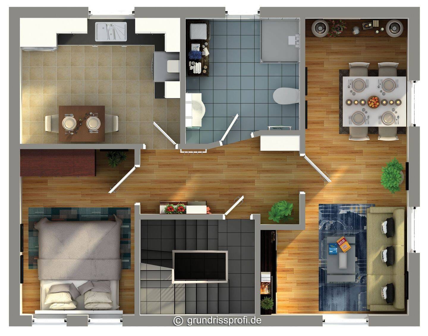 Immobilie in Amöneburg - Zweifamilienhaus mit Doppelgarage und Scheune - Keine Käuferprovision - Bild 1