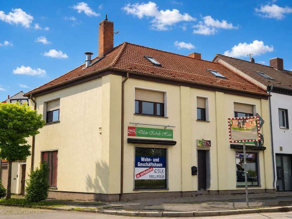 Immobilie in Erfurt - Wohn- & Geschäftshaus in exponierter Lage in Erfurt-Gispersleben - Bild 0