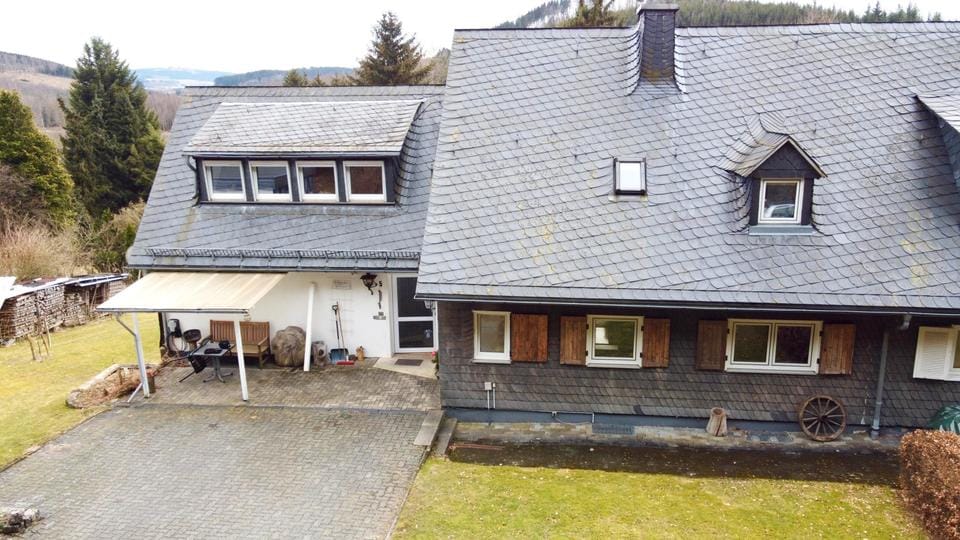 Immobilie in Erndtebrück - Doppelhaushälfte in idyllischer Waldrandlage von Erndtebrück-Röspe - Bild 0