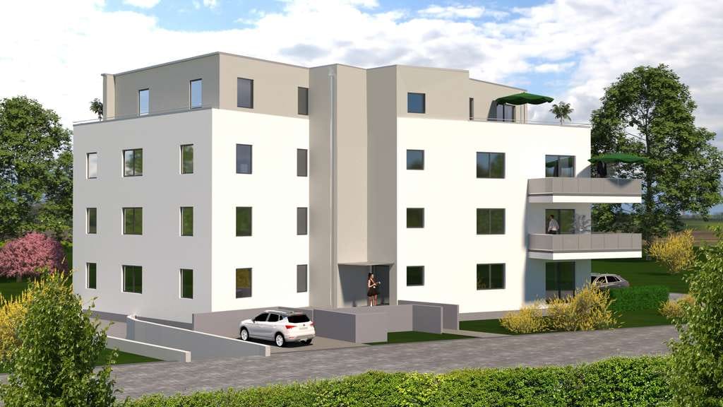 Immobilie in Bockenheim an der Weinstraße - Moderne 3-Zimmer-Wohnung mit Balkon inklusive Stellplätze - Bild 0