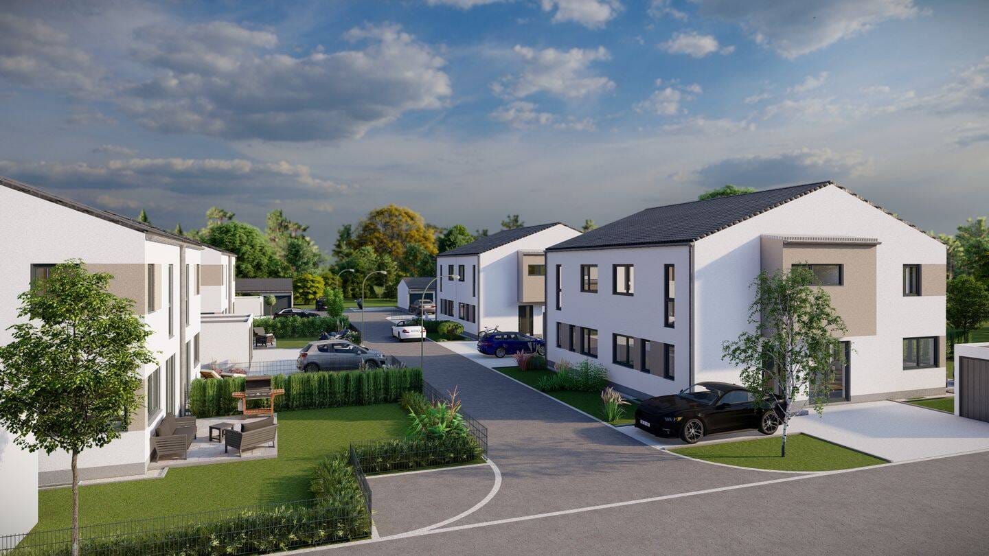 Immobilie in Obertraubling - Doppelhaushälfte mit Keller in Oberhinkofen BG Dorfbreite III; Parzelle 2, inkl. Grundstück - Bild 0