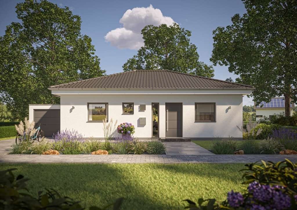 Immobilie in Zschopau - Das perfekte Haus für Groß & Klein! 83m² Bungalow von Kern-Haus! - Bild 1