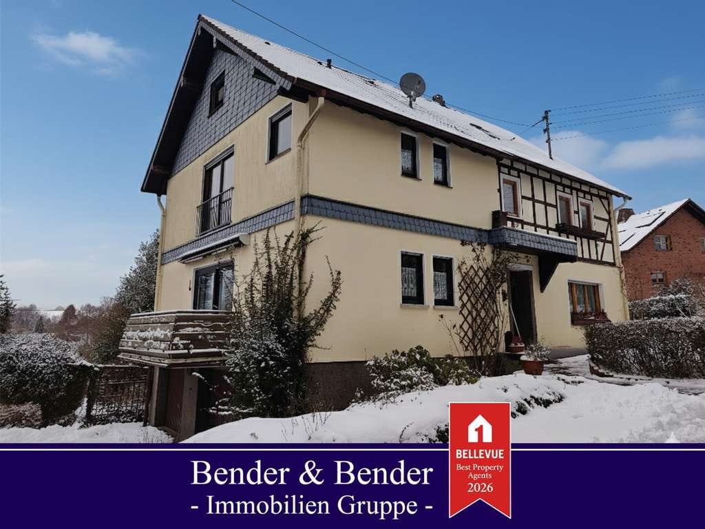 Immobilie in Eichelhardt - Ein-/Zweifamilienhaus mit großem Grundstück in idyllischer Ortsrandlage zwischen Altenkirchen und Ha - Bild 0