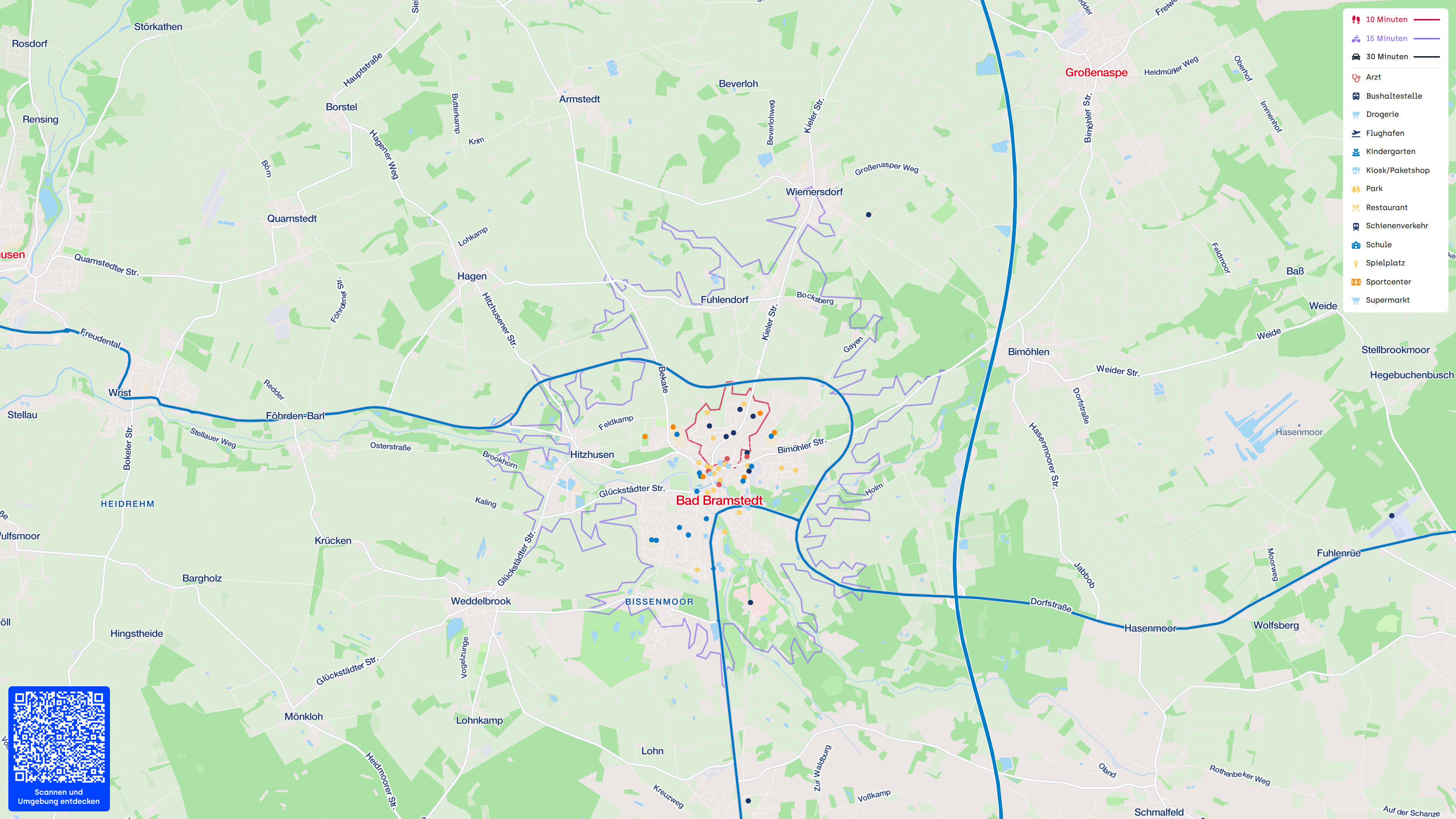 Immobilie in Bad Bramstedt - Gepflegtes Reihenendhaus mit 5 Zimmern, Terrasse & Vollkeller – vermietet (NKM 1.019 €) - Bild 2