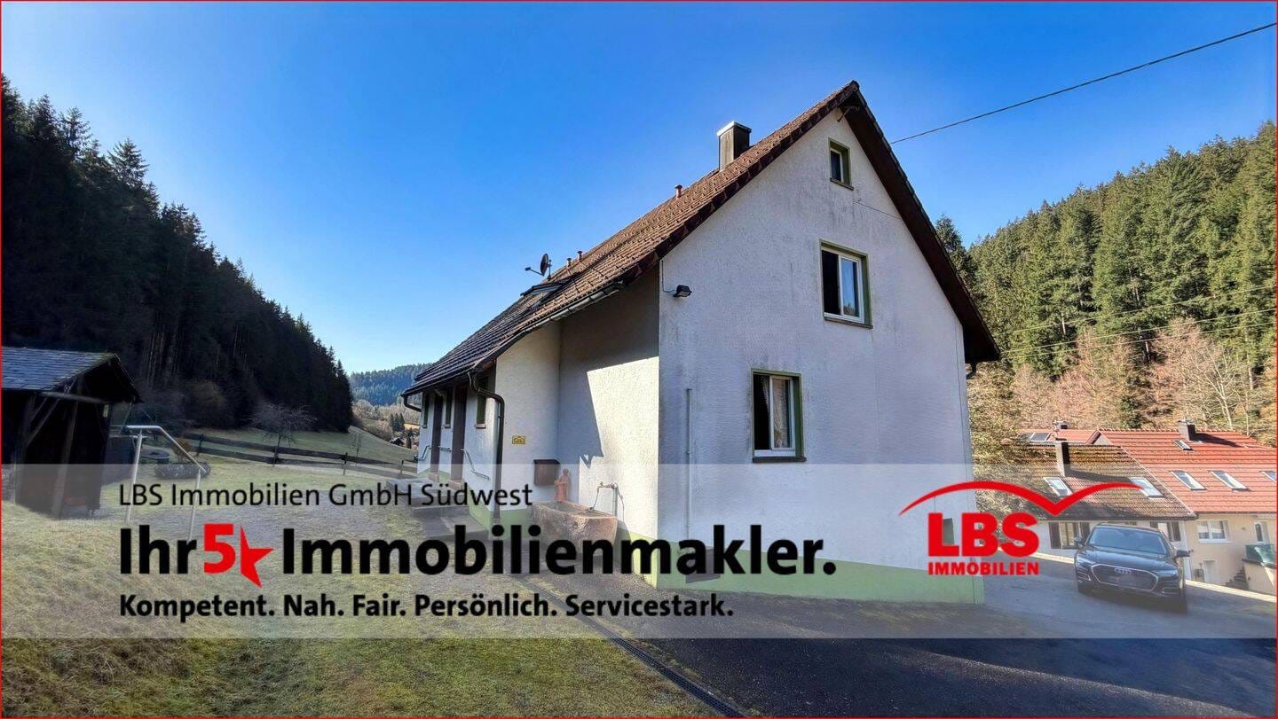 Immobilie in Bad Rippoldsau-Schapbach - Wohnhaus mit separater Einliegerwohnung - Bild 1