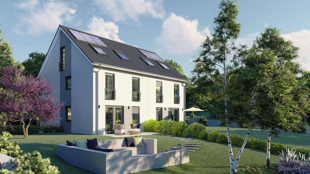 Immobilie in Reut - Doppelhaus „Salzburg“ – modernes Wohnen inklusive Grundstück - Bild 1