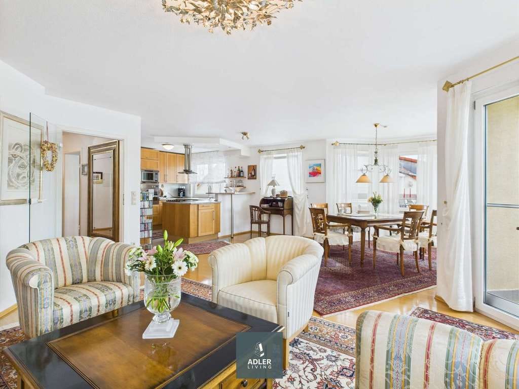 Immobilie in Ellhofen - Seltene 157 m² Maisonette – hochwertiges Wohnen mit Weitblick & TG-Stellplatz - Bild 1