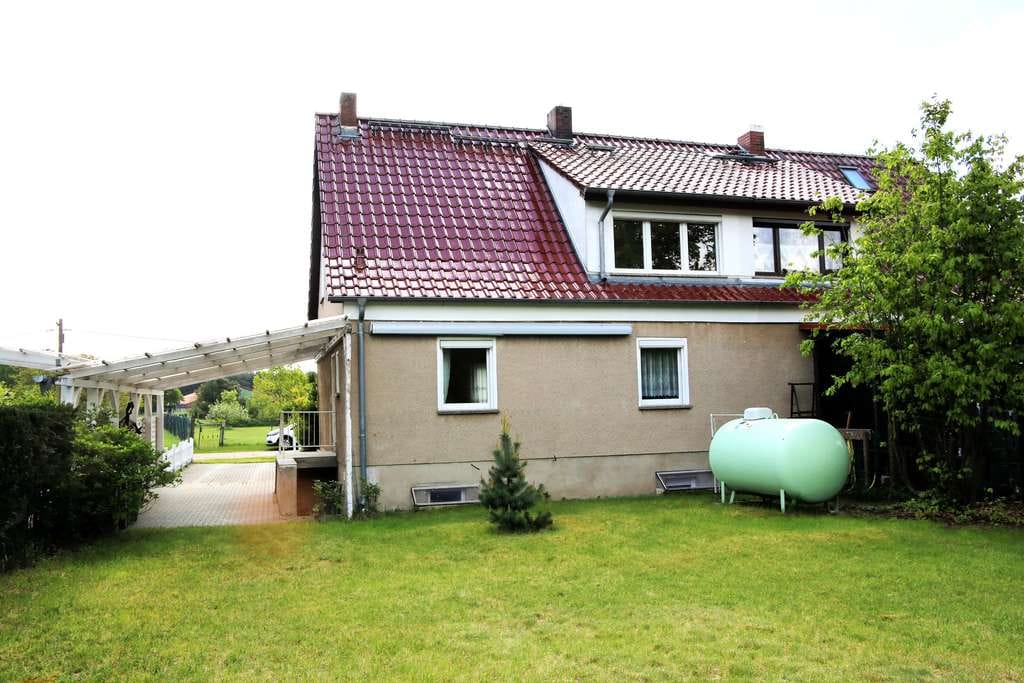 Immobilie in Seeblick - Einfamilienhaus Doppelhaushälfte bezugsfertig mit Grundstück in Seeblick - Bild 2