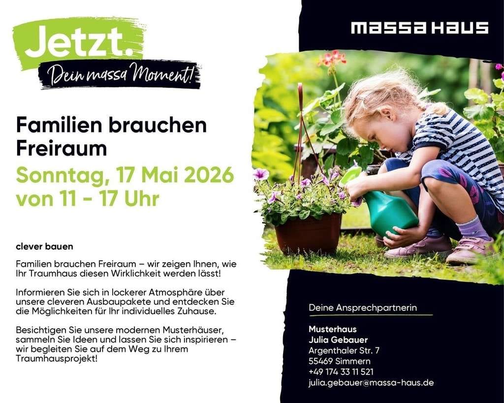Immobilie in Faid - Musterhaus Besichtigung am 17. Mai ab 11 Uhr - Bild 0
