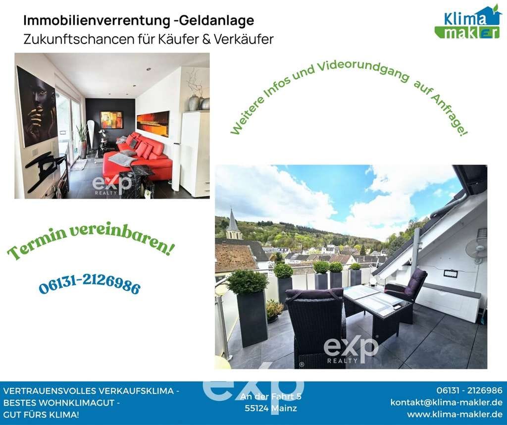 Immobilie in Stromberg - Attraktive Geldanlage - 

Hochwertige Penthousewohnung / 

Verkauf mit Wohnrecht unter Marktwert - Bild 1