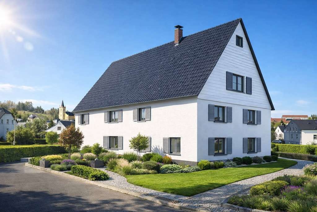 Immobilie in Eppendorf - Zwischen Freiberg & Chemnitz: Haus mit großem Grundstück in Eppendorf (Sachsen) - Bild 0