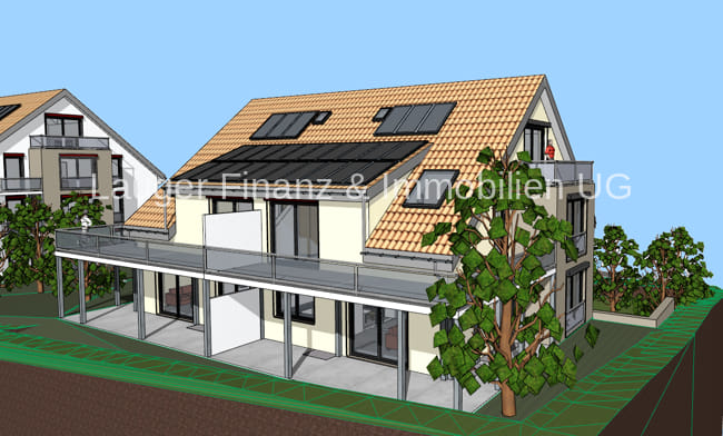 Immobilie in Zapfendorf - ** Neubau Wohnanlage **
Erdgeschoss mit Terasse - Bild 0