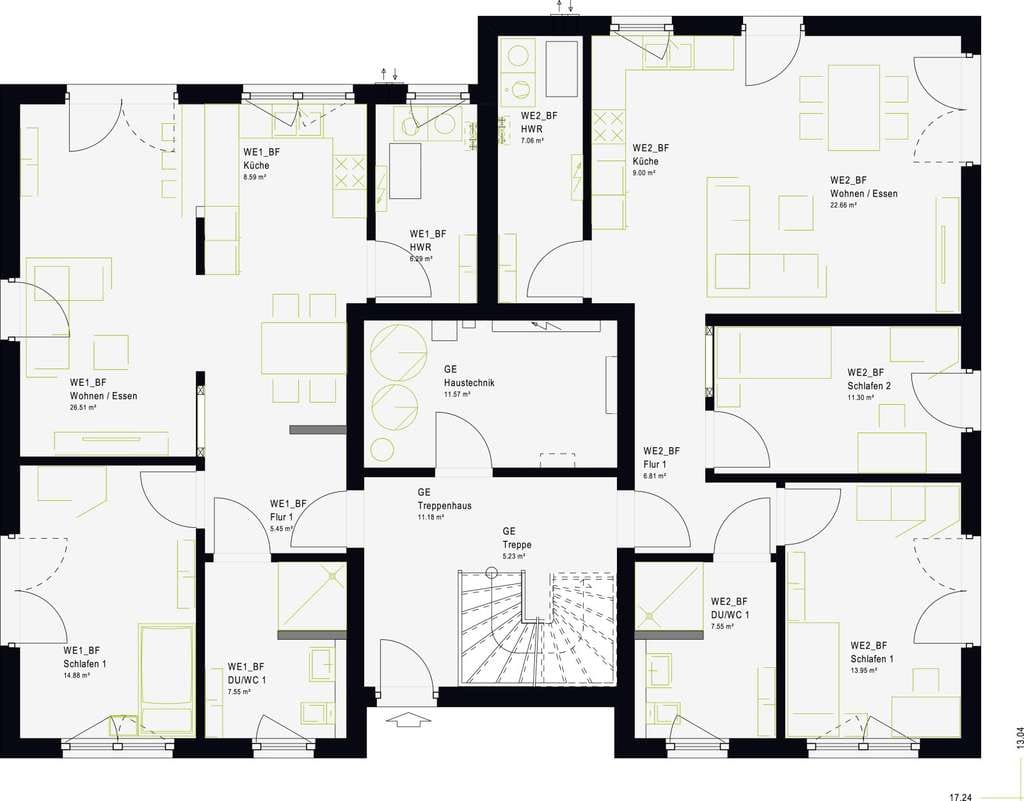 Immobilie in Petershagen/Eggersdorf - PENTHOUSE UND ZWEI WOHNUNGEN IN PETERSHAGEN - Bild 3