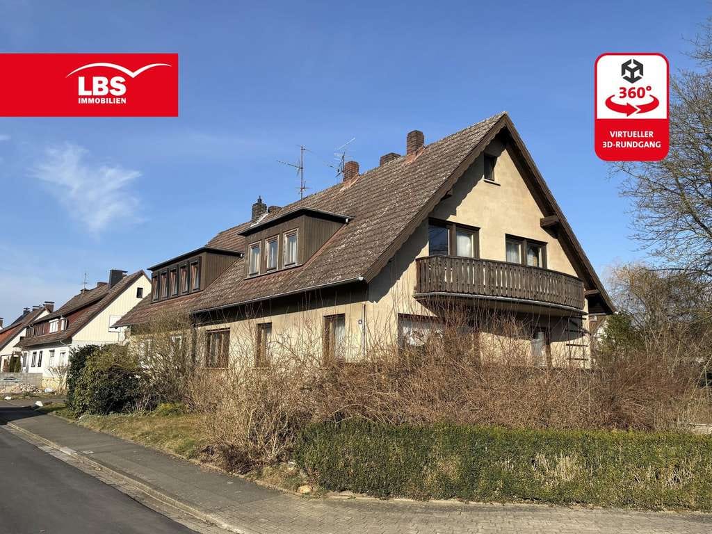 Immobilie in Herzberg am Harz - Kapitalanleger aufgepasst! 2 DHH auf 1228m² mit 242,1m² Wfl., 3 Garagen - Bild 0