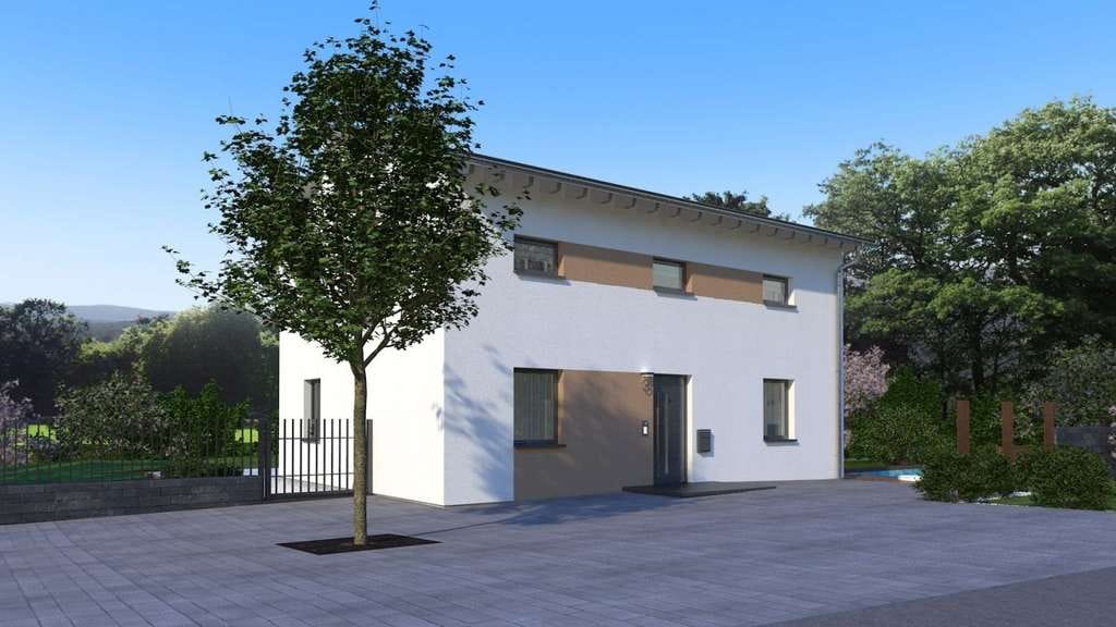 Immobilie in Biebrich - EINFAMILIENHAUS MIT VERSETZTEM PULTDACH - Malervorbereitet - inkl. Grundstück - Bild 1