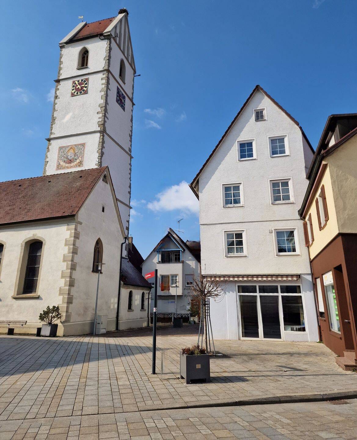 Immobilie in Mengen - Wohn- u. Geschäftshaus mit 1A-Lage in Kernstadt von Mengen - Bild 1