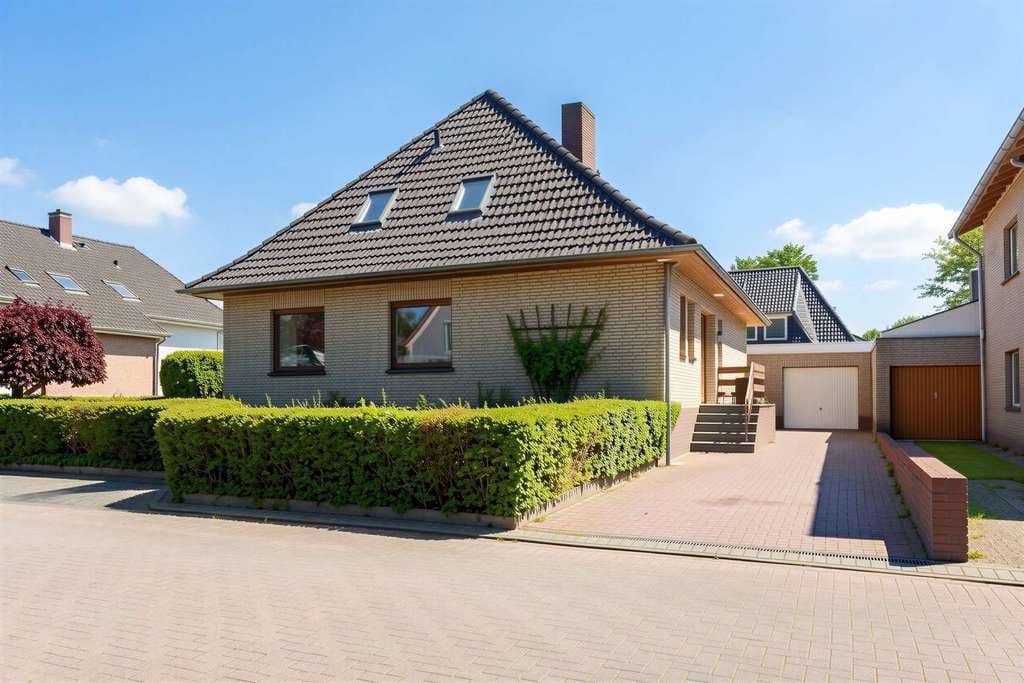 Immobilie in Harpstedt - Familienfreundliches Einfamilienhaus mit Vollkeller und schönem Garten - Bild 0