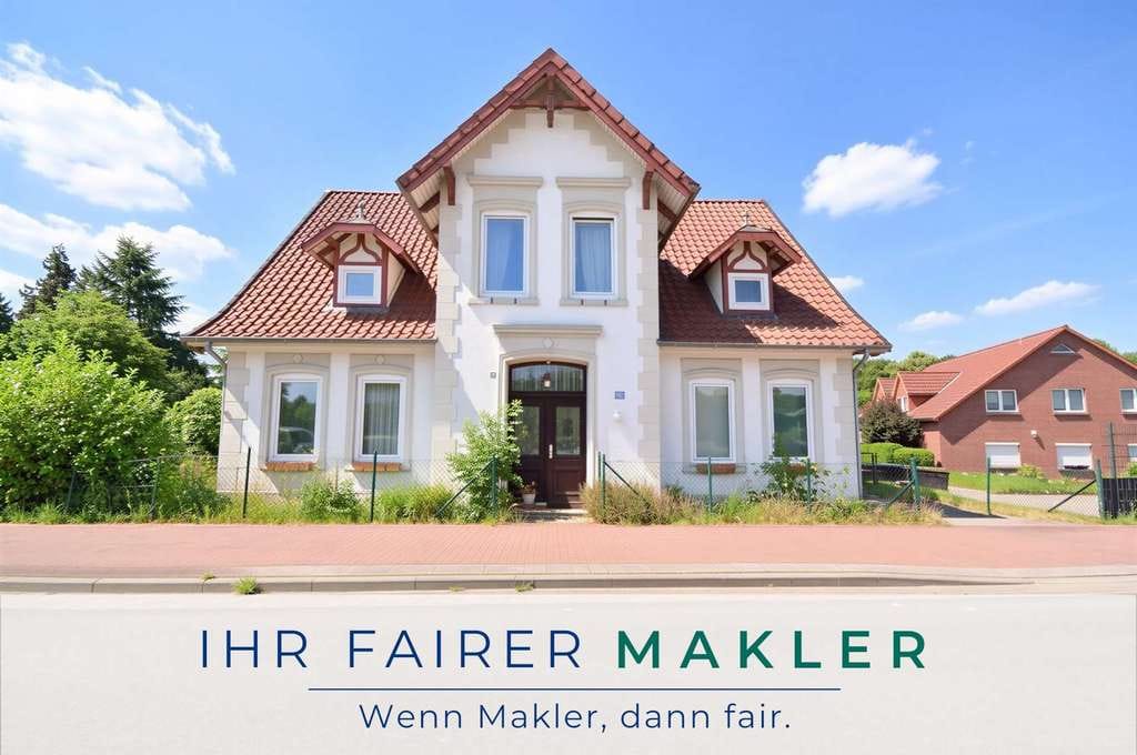 Immobilie in Syke - Zwei Grundstücke mit Altbestand (150m²) in infrastrukturell gute Lage in Syke - Bild 0
