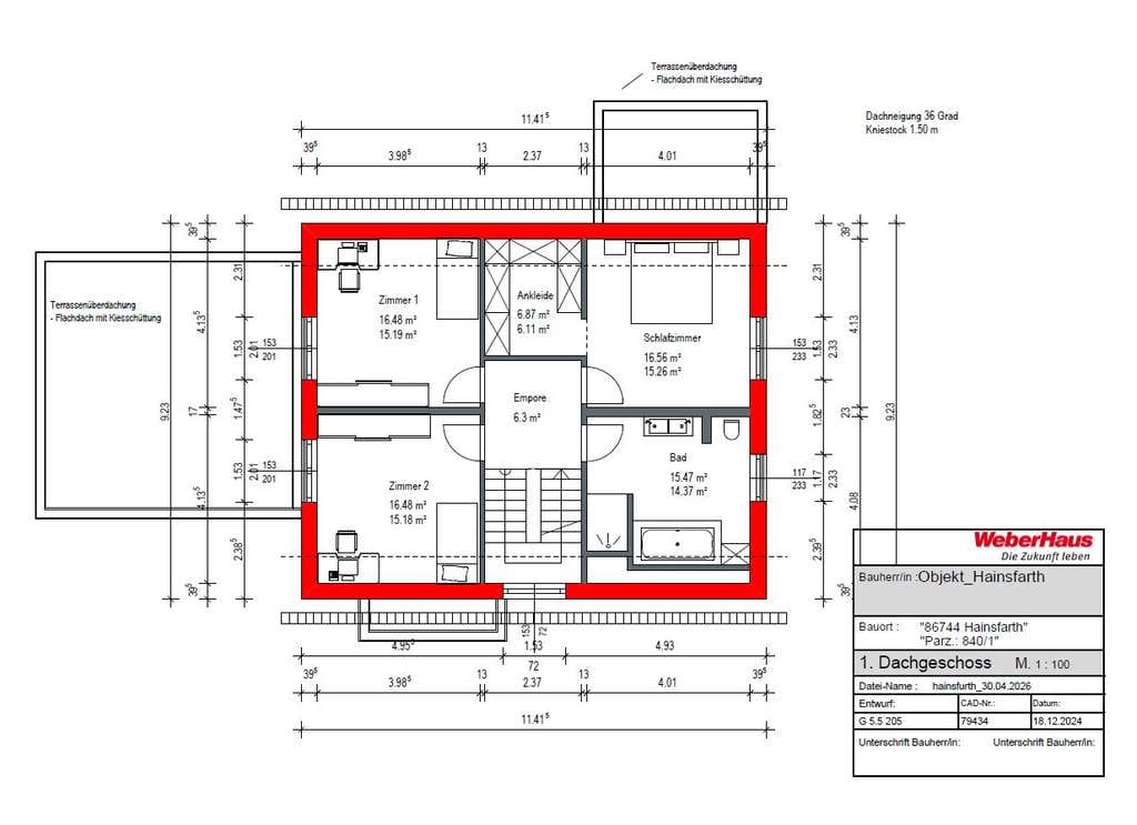 Immobilie in Hainsfarth - Modernes, großzügiges Einfamilienhaus  inklusive Grundstück - Bild 3