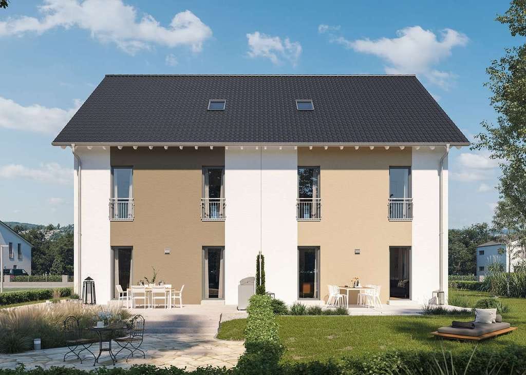Immobilie in Bad Rippoldsau-Schapbach - 🚨 Achtung! 🏗️🏡 Bauwillige aufgepasst 🚧 Exklusives Doppelhaus als Effizienzhaus mit Eigenleistung - Bild 0