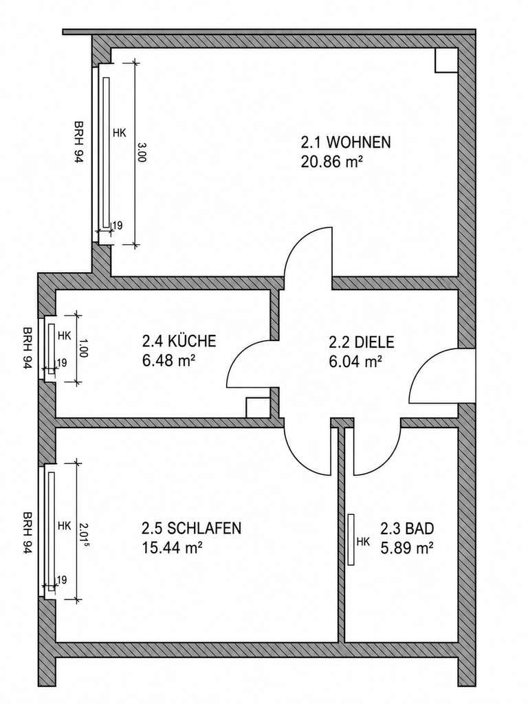 Immobilie in Stühlingen - Stilvoll wohnen. Barrierearme 2-Zimmer-Wohnung Stühlingen - Bild 1