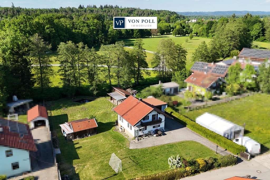 Immobilie in Haiming - Natur und Ruhe pur – Idyllisches Anwesen mit Fischteich, Bachlauf und großem Gartenparadies - Bild 0