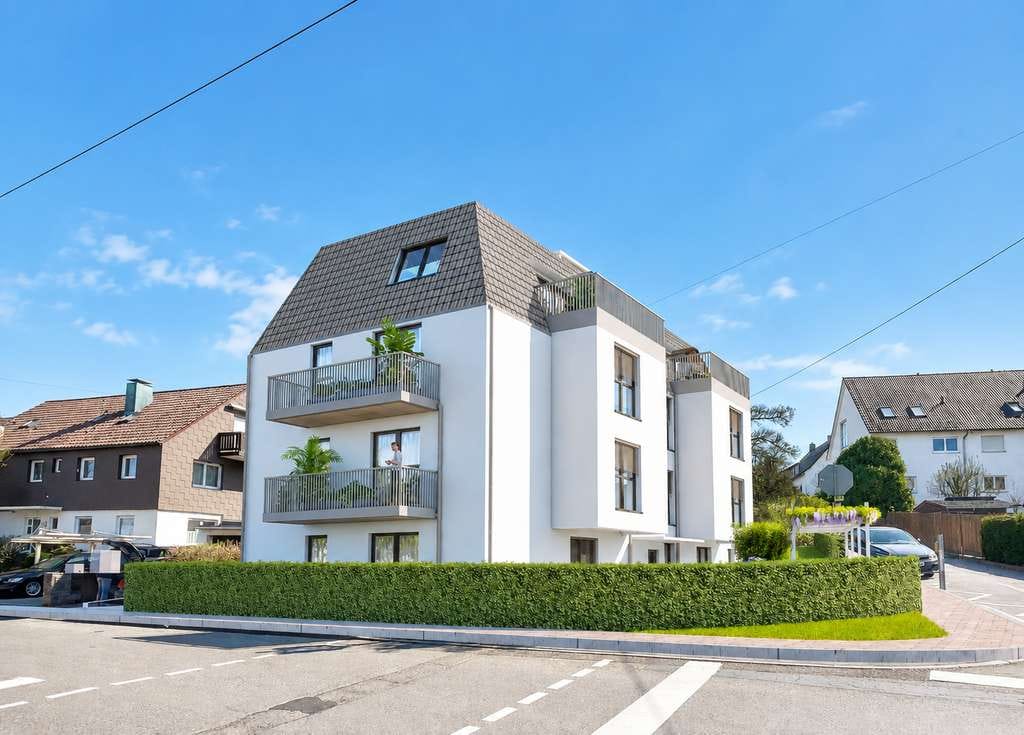Immobilie in Neuhausen auf den Fildern - Provisionsfrei: 2 Zimmer-Neubauwohnung mit Balkon++KFW 55 Förderung möglich - Bild 4