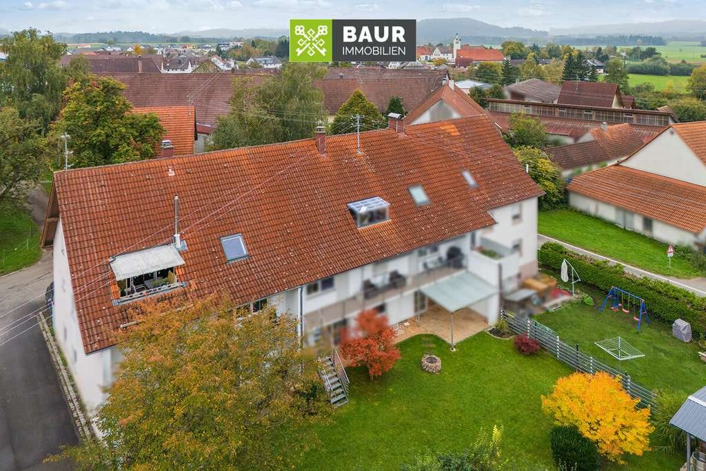 Immobilie in Riedhausen - Charmante Maisonette-Wohnung in Riedhausen – attraktive Kapitalanlage mit Balkon - Bild 0