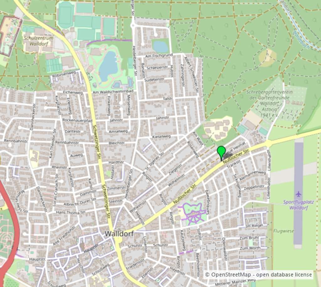 Immobilie in Walldorf - Walldorf:  Doppelhaushälfte, Nußlocher Str. 93,  sanierungsbed. FREI, keine K-Prov - Bild 1