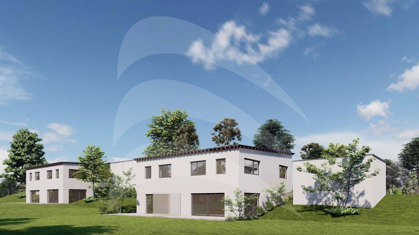 Immobilie in Neuburg am Inn - KfW40 Neubau: Traumhafte Doppelhaushälfte mit Südwestgarten in Neukirchen am Inn - Bild 0