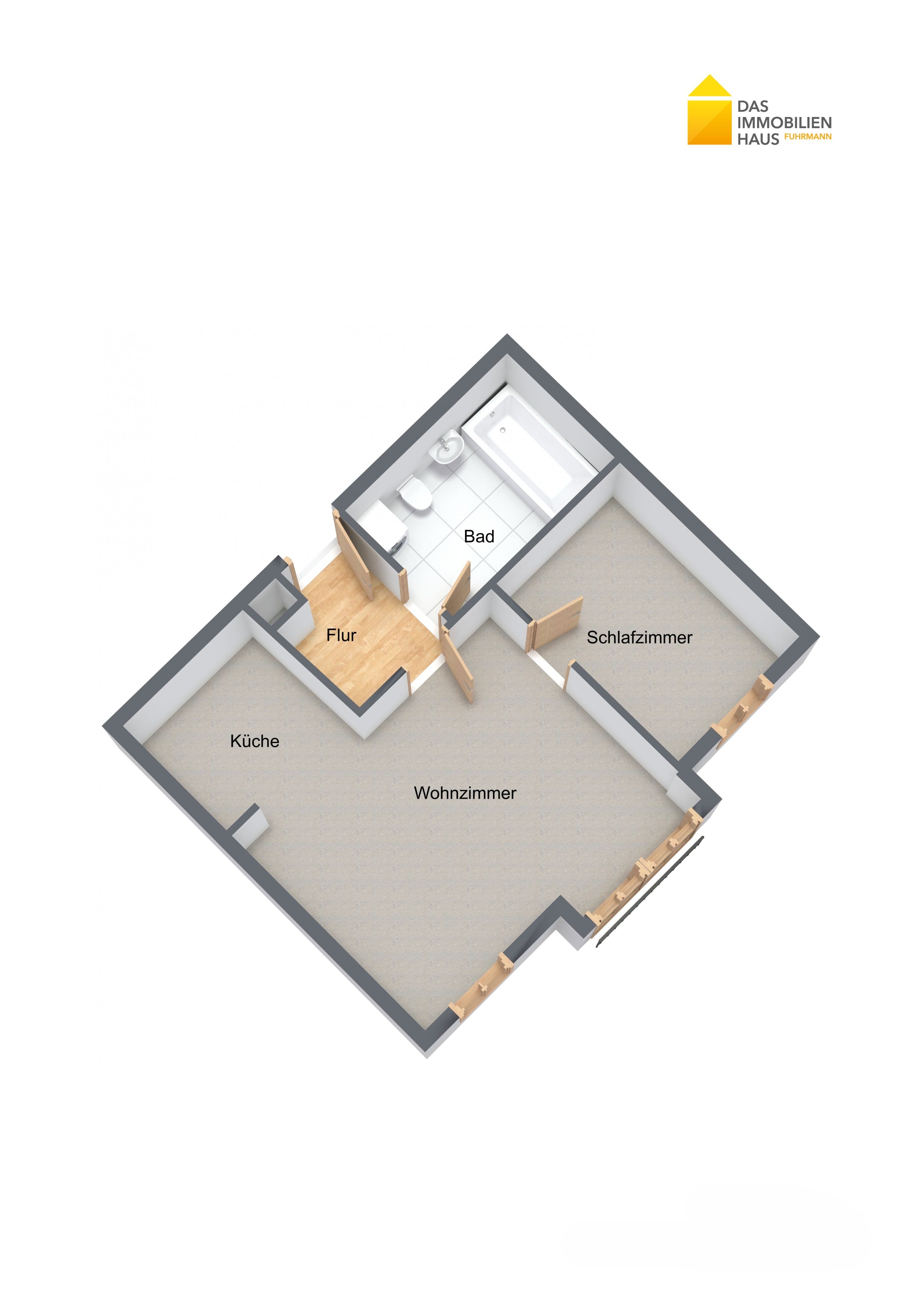 Immobilie in Suhl - 2-Zimmer-Eigentumswohnung - Bild 2