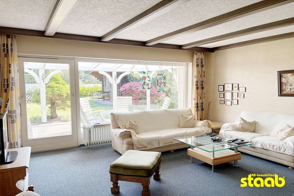 Immobilie in Alzenau - BLICK NACH FRANKFURT - 1-FH MIT EINLIEGERBEREICH UND GROSSEM GARTEN IN TOP-LAGE VON ALZENAU - Bild 4