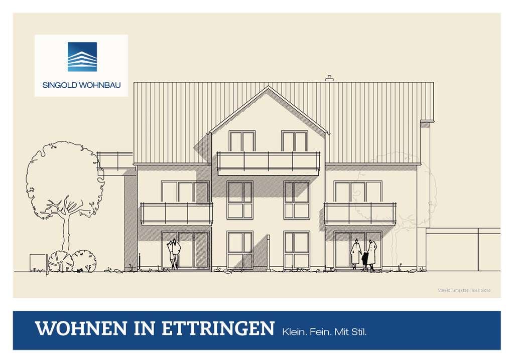 Immobilie in Ettringen - Baubeginn Erfolgt - Im Herzen Ettringens - 3 ZKB - Bild 0