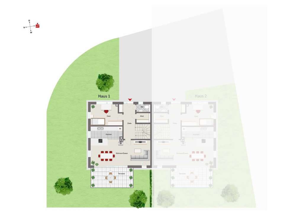 Immobilie in Mindelstetten - Neubau von 2 Doppelhaushälften in Mindelstetten - Bild 1
