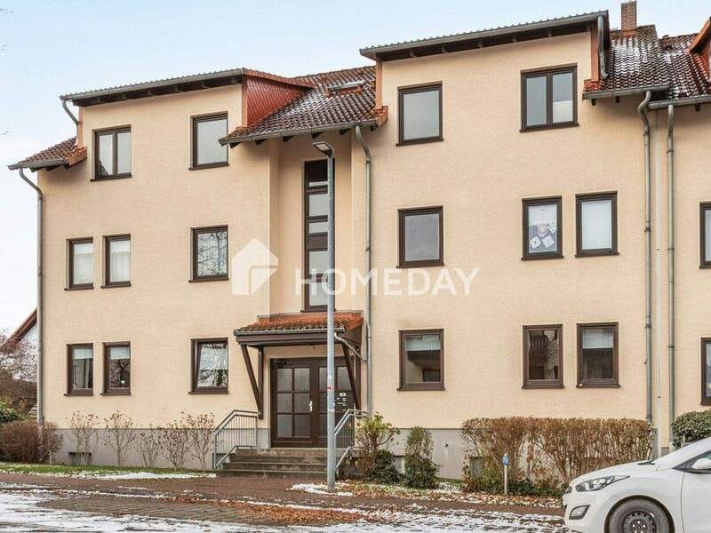 Immobilie in Machern - Attraktive 3-Zimmer-Wohnung inklusive Balkon, festem Stellplatz und zusätzlichem Kellerraum - Bild 0