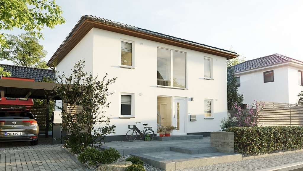 Immobilie in Hohenahr - Stadtvilla 145 - Zeitlos schöne Architektur inkl. Grundstück - Bild 0