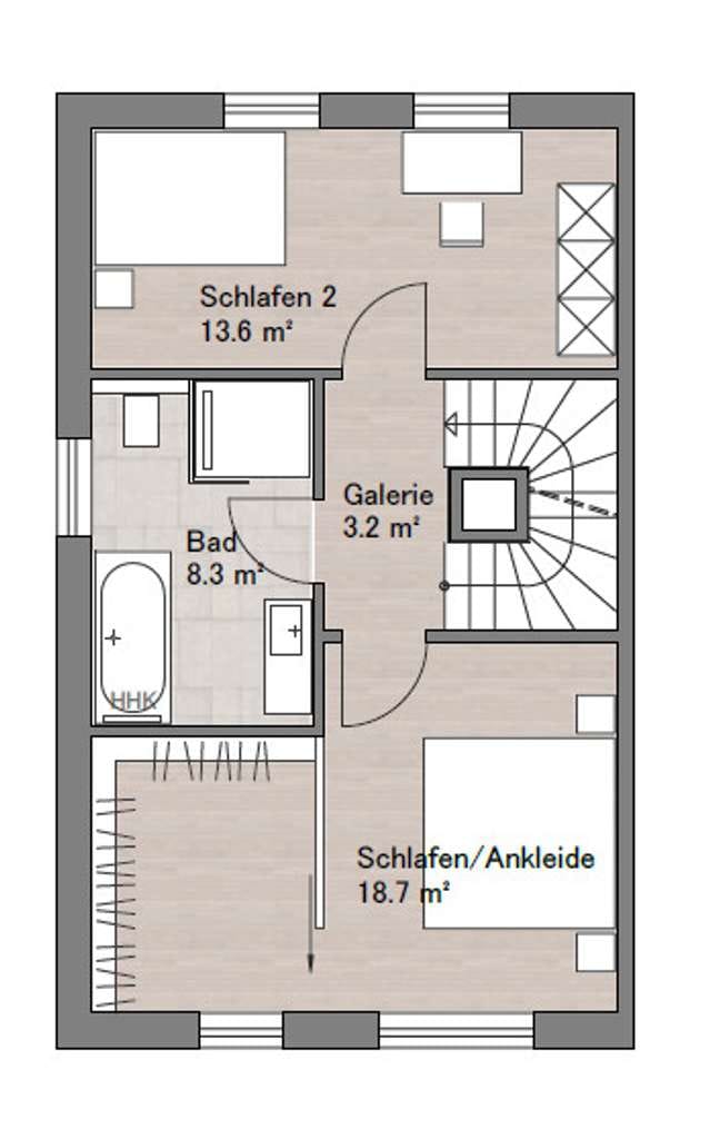 Immobilie in Haunsheim - Das perfekte Zuhause - Neubau-Doppelhaushälfte mit KFW-55-Standard in Haunsheim! - Bild 4