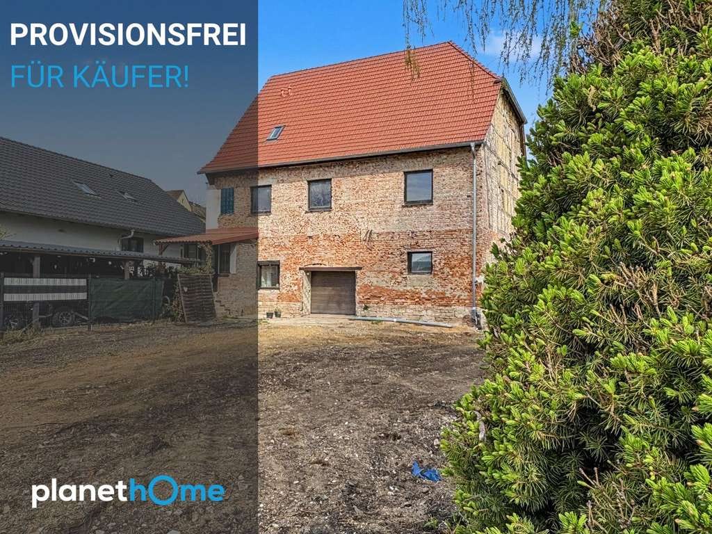 Immobilie in Hohenmölsen - Provisionsfrei für Käufer - Massives Einfamilienhaus mit Kamin und großem Grundstück in Hohenmölsen - Bild 0