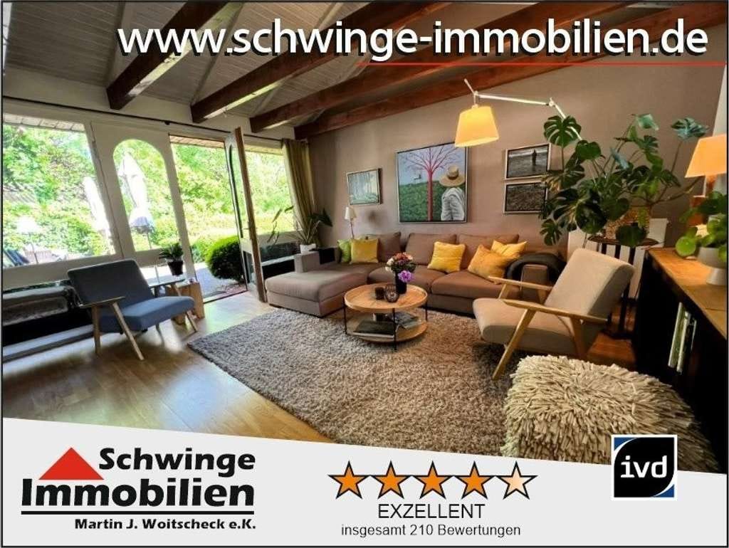 Immobilie in Krummendeich - Einziehen und Wohlfühlen: 130 m² Landhaus in Krummendeich an der Elbe zu verkaufen. - Bild 0