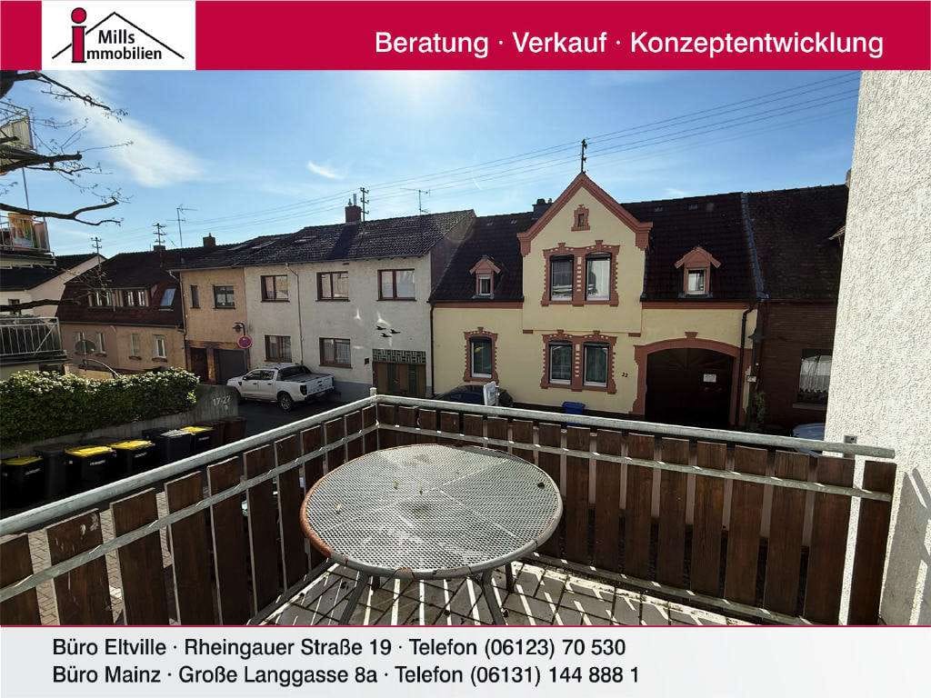Immobilie in Oestrich-Winkel - Oestrich-Winkel: Schöne Erdgeschosswohnung mit Balkon ideal als Kapitalanlage oder zur Selbstn - Bild 0