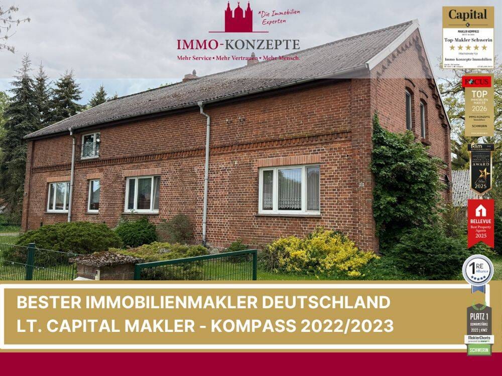 Immobilie in Neu Kaliß - Viel Platz für Familie und Kapitalanlage: Haus mit 2 Wohneinheiten und großem Grundstück - Bild 0