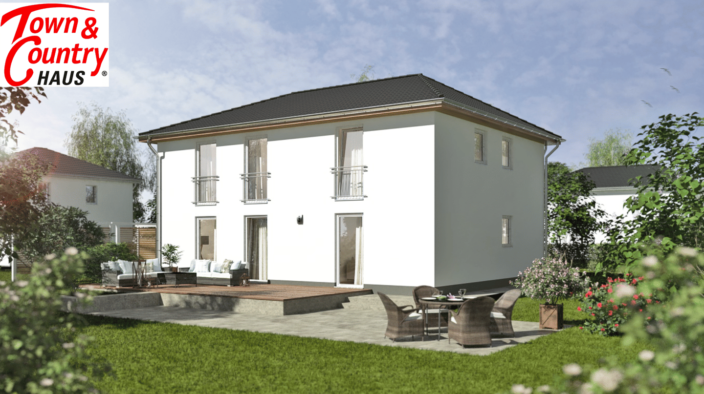 Immobilie in Knetzgau - Town & Country Flair 180 Duo – ca. 186,63 m² Netto-Raumfläche | modernes Familienkonzept in KNETZGAU - Bild 1