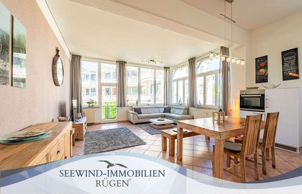 Immobilie in Glowe - Zeitlose Eleganz & Strandnähe – exklusive Wohnung im Herzen von Glowe - Bild 0