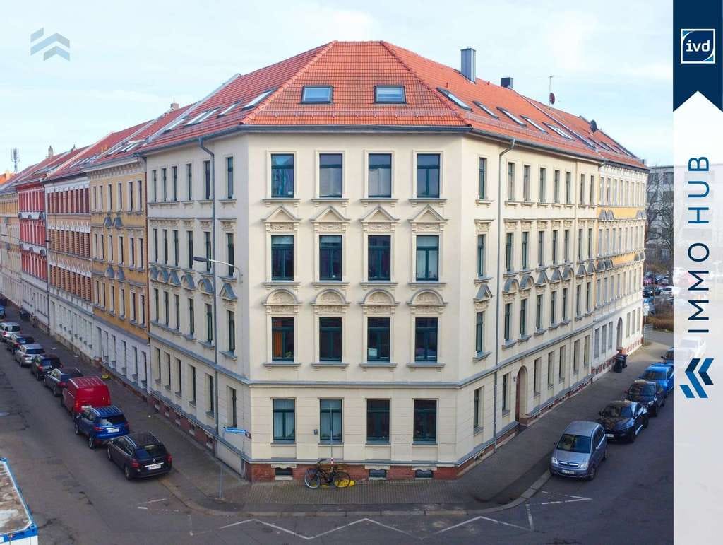 Immobilie in Leipzig - ++ 1.916 EUR/ m², 3,6% Anfangsrendite!  Gemütliches Single-Apartment im Leipziger Westen ++ - Bild 0