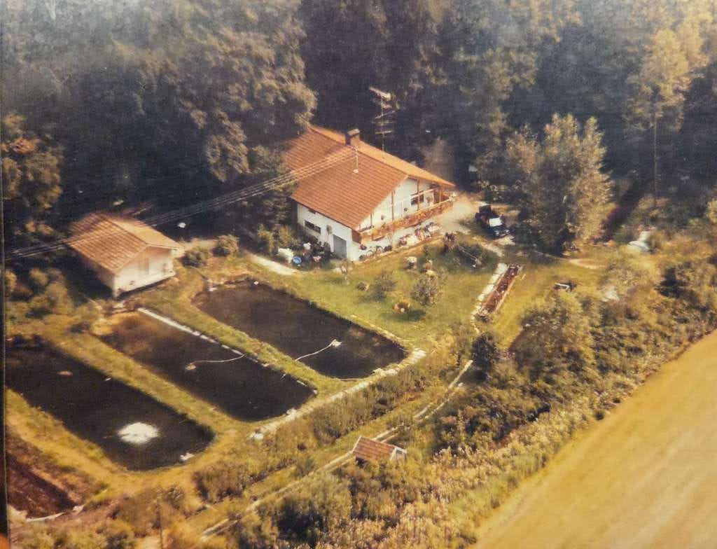 Immobilie in Tacherting - Idyllische Alleinlage im Urthal nähe Schnaitsee - Wohnhaus mit Fischerhütte und Teichen - 22.500qm - Bild 1