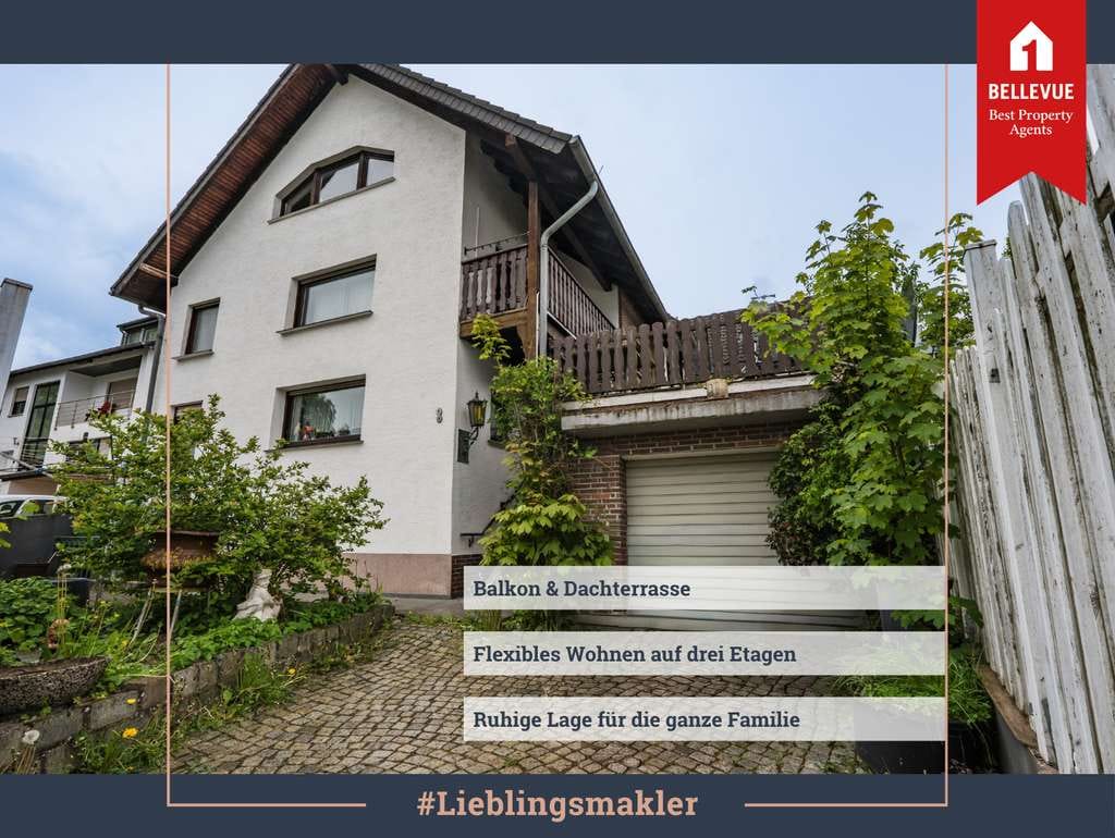 Immobilie in Kall - Familienfreundliches Einfamilienhaus mit Dachterrasse, Balkon & Garage - Bild 0